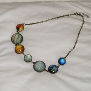 $10 Planet necklace NWOT